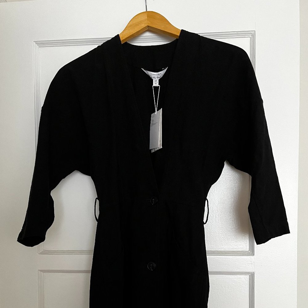 & other stories | stockholm atelier | black wrap dress